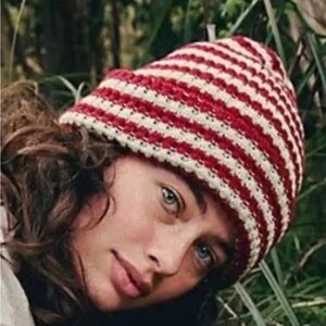 Free People Movement Stripe It Up Cool Down Beanie